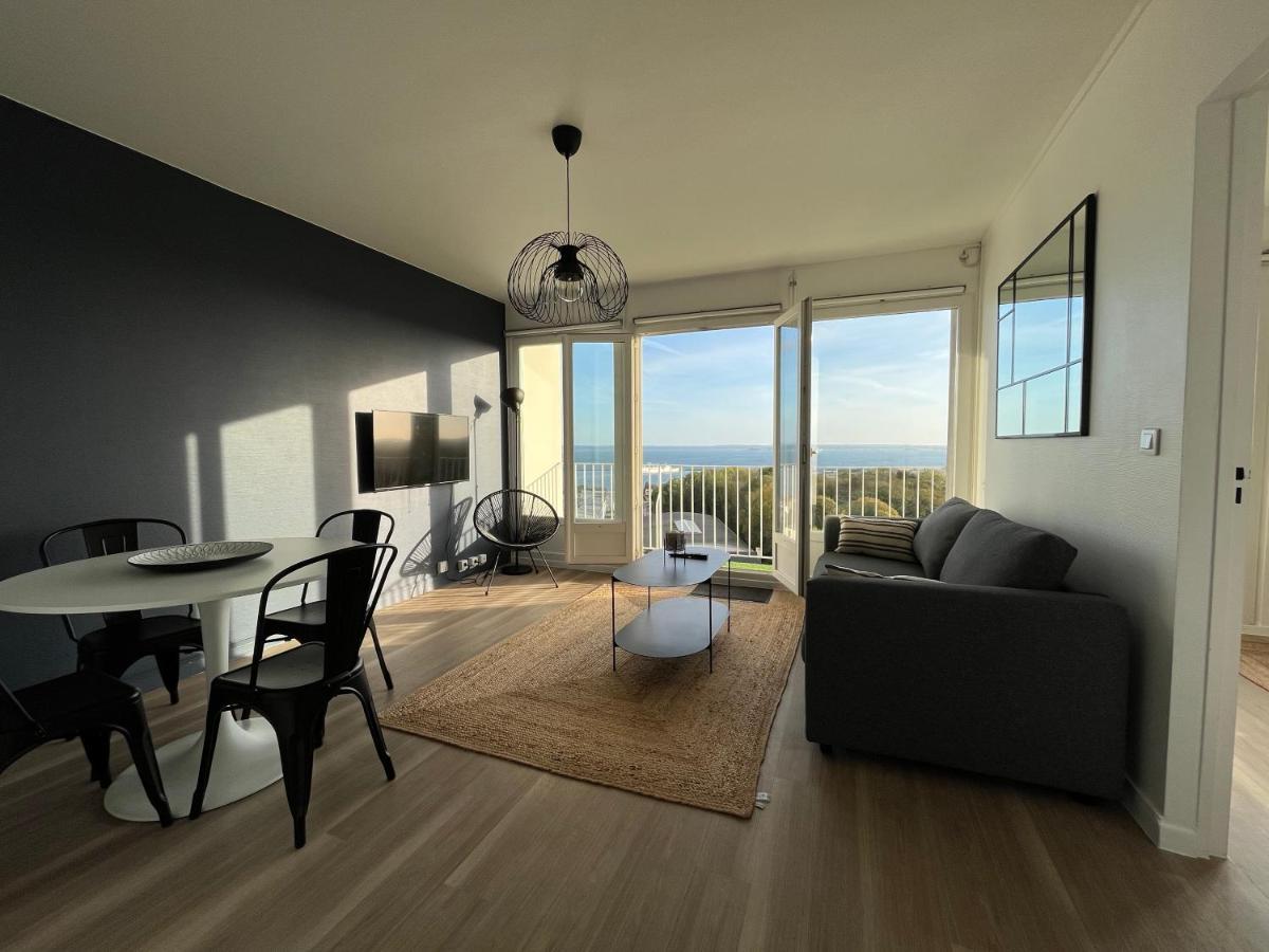 Nouveau! Appartement Vue Mer 180° Et Place Parking Brest Buitenkant foto