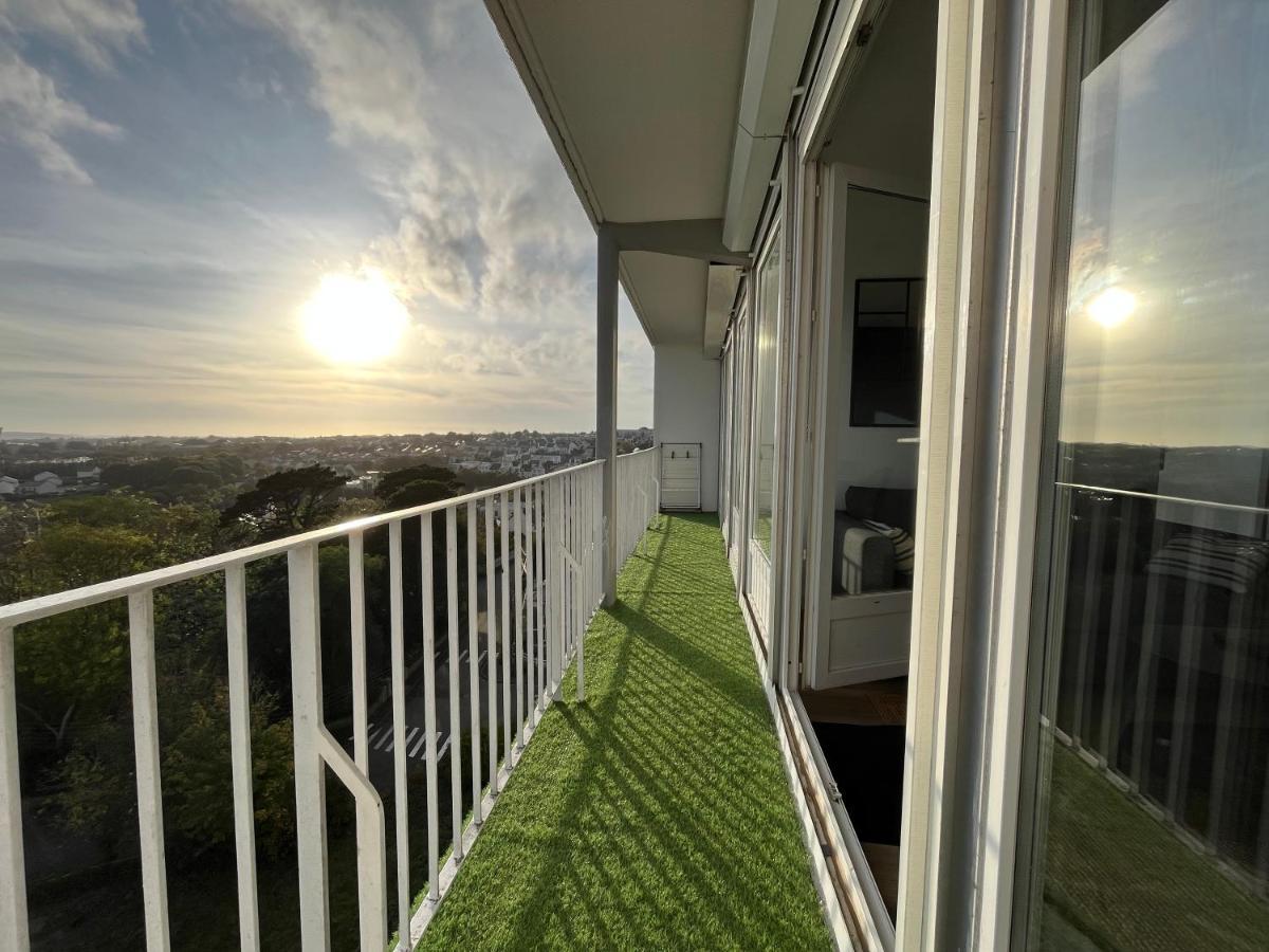 Nouveau! Appartement Vue Mer 180° Et Place Parking Brest Buitenkant foto